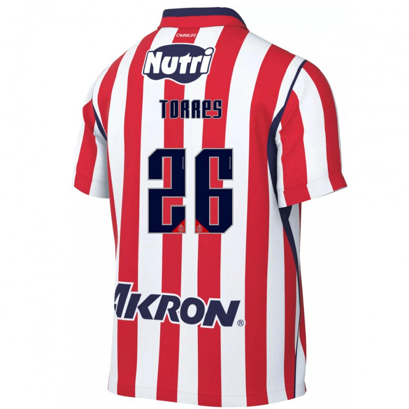 Danxen Damen Araceli Torres #26 Rot Weiß Heimtrikot Trikot 2026/27 T-Shirt