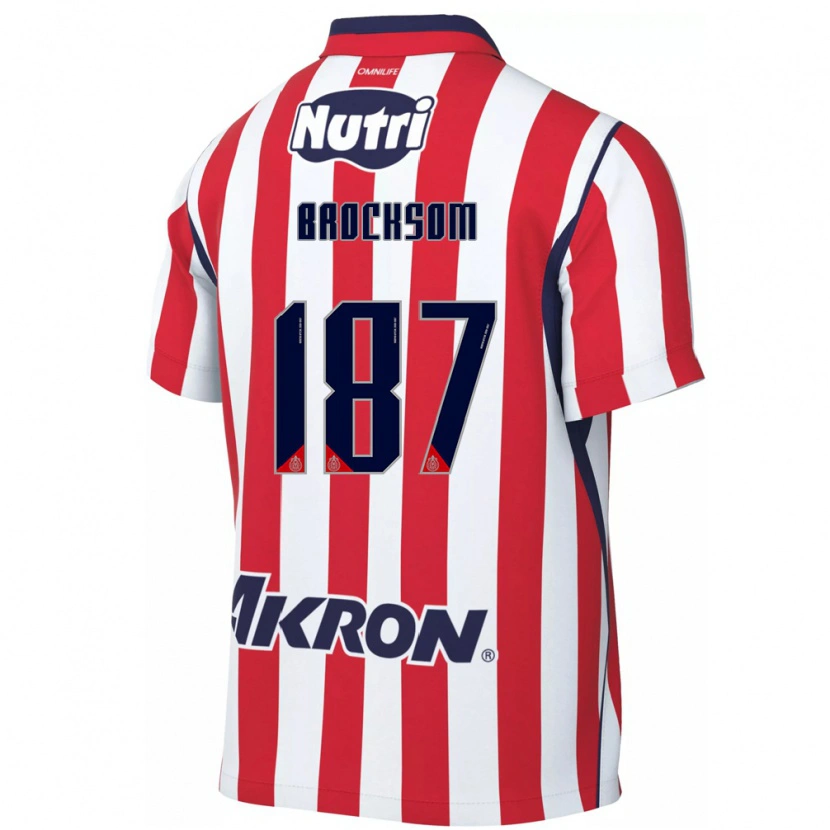 Danxen Damen Brandón Brocksom #187 Rot Weiß Heimtrikot Trikot 2026/27 T-Shirt