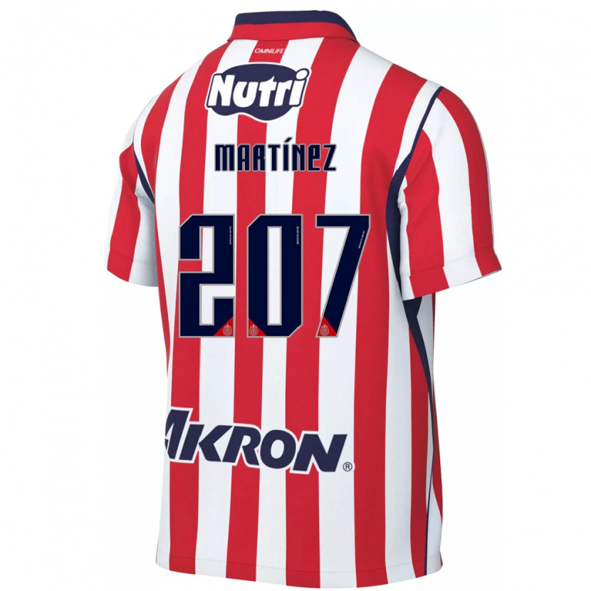 Danxen Damen Raúl Martínez #207 Rot Weiß Heimtrikot Trikot 2026/27 T-Shirt