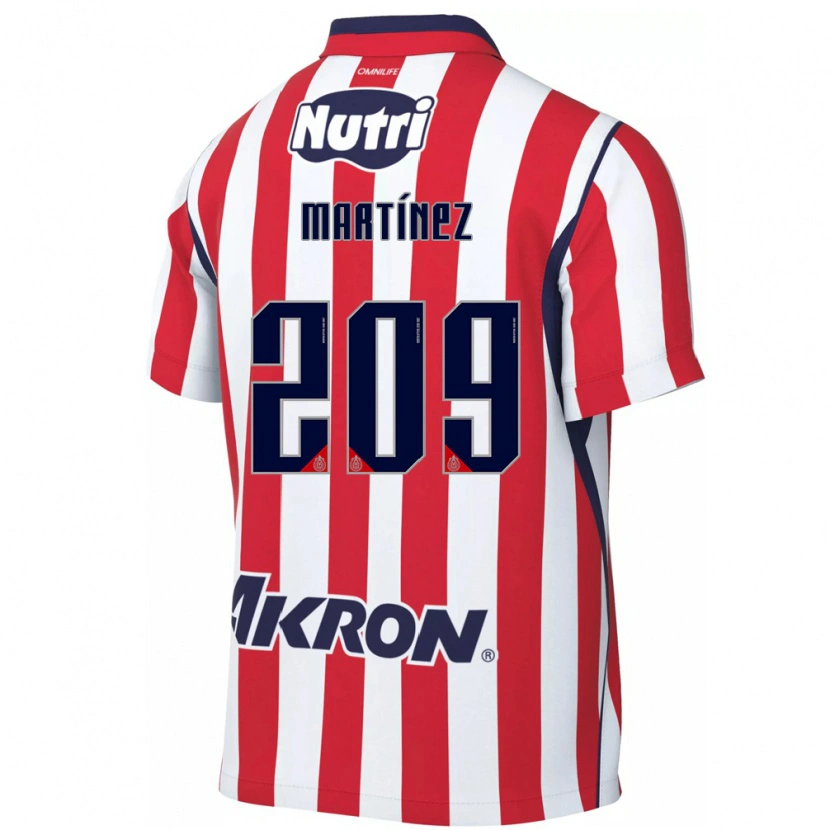 Danxen Damen Iván Martínez #209 Rot Weiß Heimtrikot Trikot 2026/27 T-Shirt