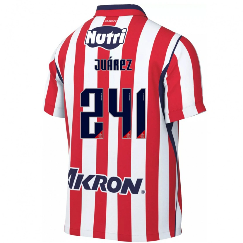 Danxen Damen Hugo Juárez #241 Rot Weiß Heimtrikot Trikot 2026/27 T-Shirt