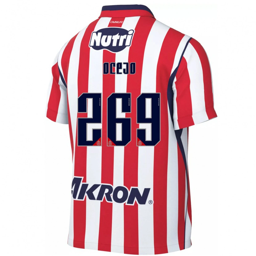 Danxen Damen Kevin Ocejo #269 Rot Weiß Heimtrikot Trikot 2026/27 T-Shirt