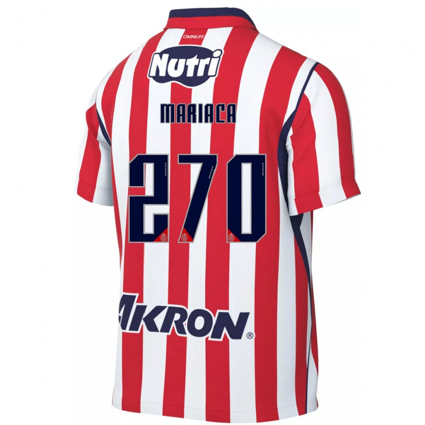 Danxen Damen Aldrin Mariaca #270 Rot Weiß Heimtrikot Trikot 2026/27 T-Shirt