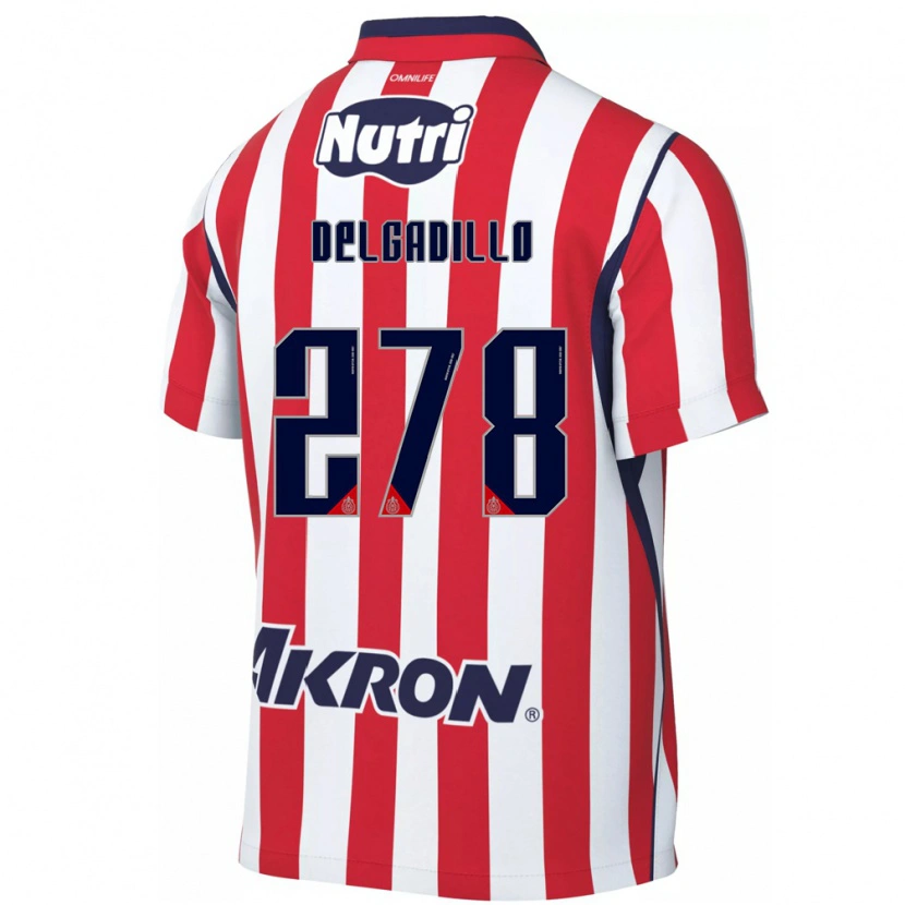 Danxen Damen Santiago Delgadillo #278 Rot Weiß Heimtrikot Trikot 2026/27 T-Shirt