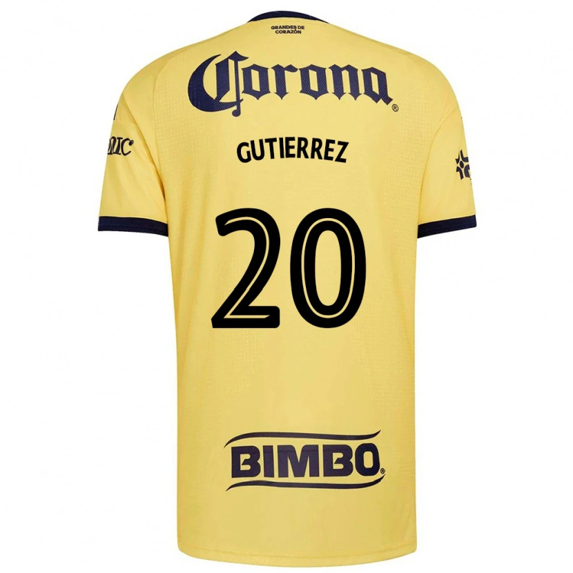 Danxen Damen Alexis Gutiérrez #20 Gelb Rot Schwarz Heimtrikot Trikot 2026/27 T-Shirt