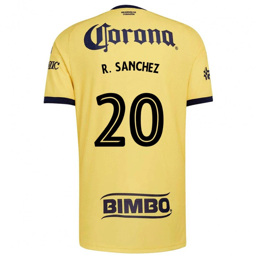 Danxen Damen Richard Sanchez #20 Gelb Rot Schwarz Heimtrikot Trikot 2026/27 T-Shirt