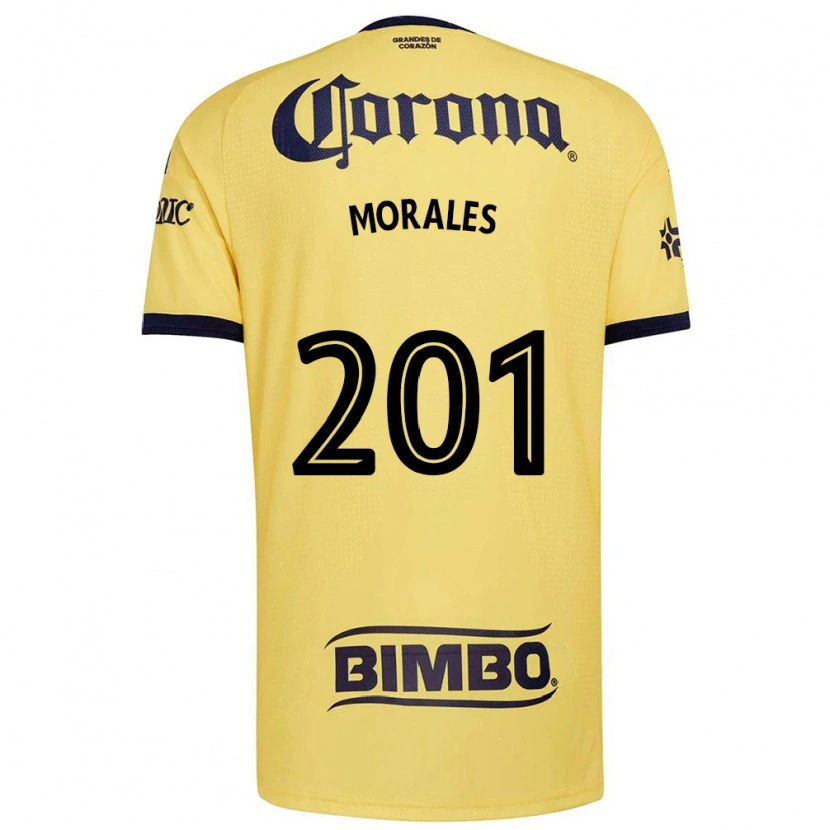 Danxen Damen Ángel Morales #201 Gelb Rot Schwarz Heimtrikot Trikot 2026/27 T-Shirt