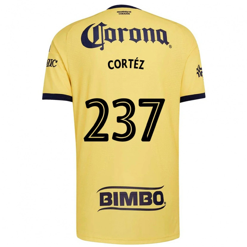 Danxen Damen Guillermo Cortéz #237 Gelb Rot Schwarz Heimtrikot Trikot 2026/27 T-Shirt