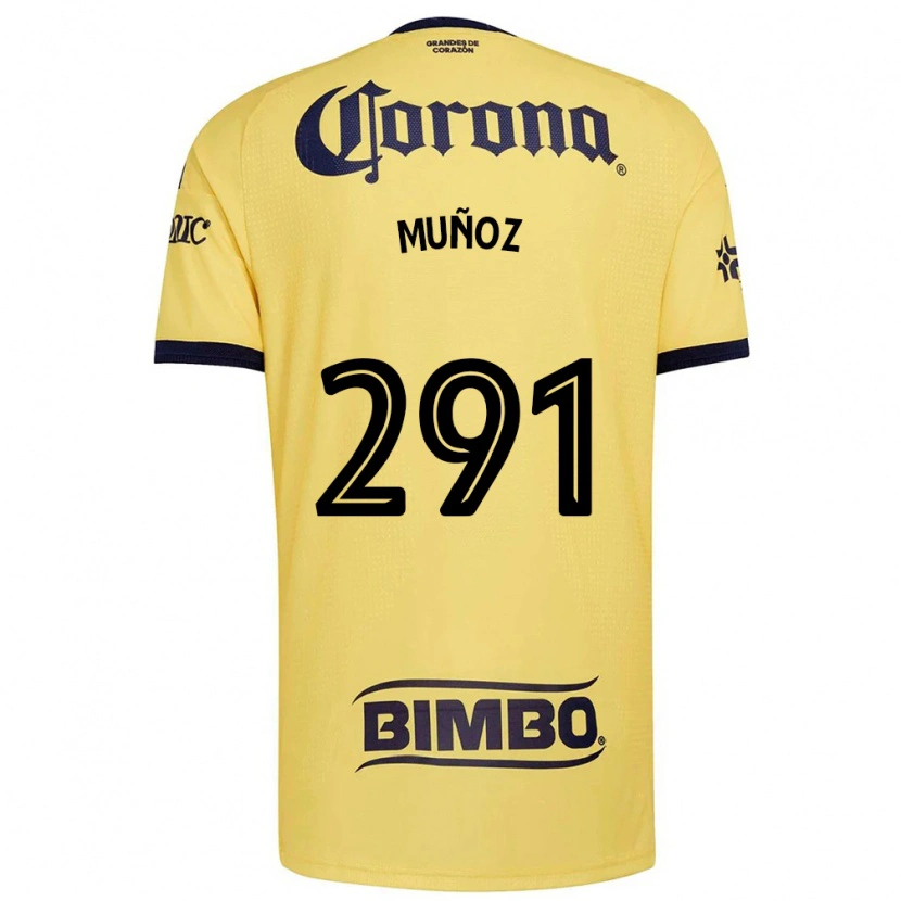 Danxen Damen Jorge Muñoz #291 Gelb Rot Schwarz Heimtrikot Trikot 2026/27 T-Shirt