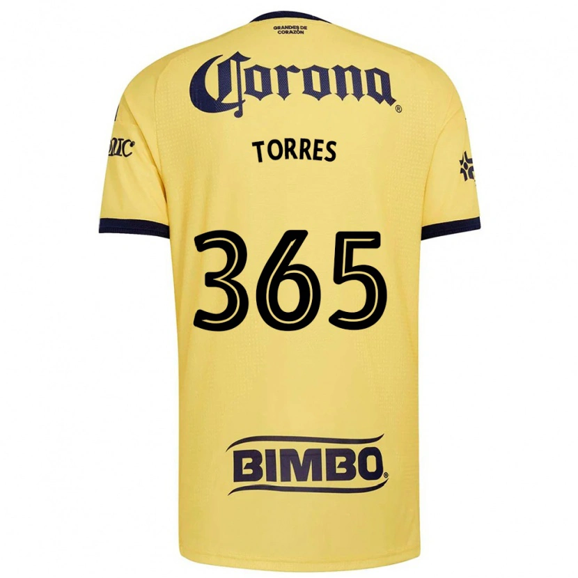 Danxen Damen Uriel Torres #365 Gelb Rot Schwarz Heimtrikot Trikot 2026/27 T-Shirt