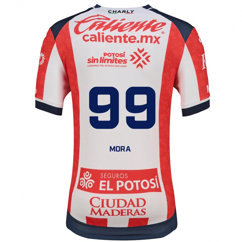 Danxen Damen Felipe Mora #99 Rot Weiß Schwarz Heimtrikot Trikot 2026/27 T-Shirt