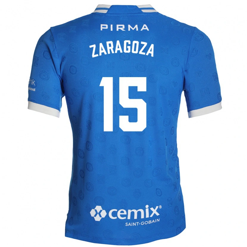 Danxen Damen Nancy Zaragoza #15 Blau Weiß Rot Heimtrikot Trikot 2026/27 T-Shirt