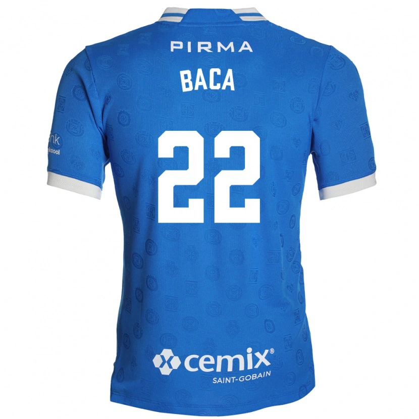 Danxen Damen Rafael Baca #22 Blau Weiß Rot Heimtrikot Trikot 2026/27 T-Shirt