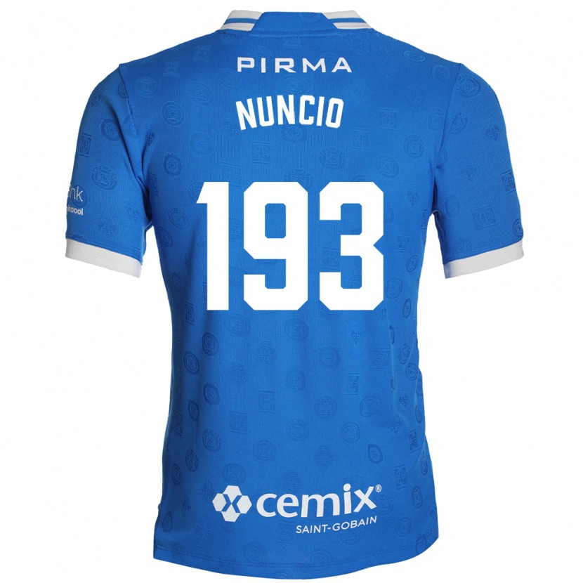 Danxen Damen Jorge Nuncio #193 Blau Weiß Rot Heimtrikot Trikot 2026/27 T-Shirt