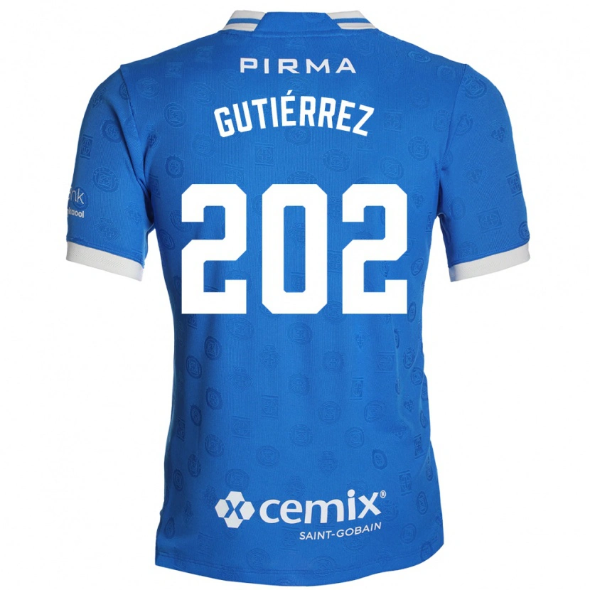 Danxen Damen Alex Gutiérrez #202 Blau Weiß Rot Heimtrikot Trikot 2026/27 T-Shirt