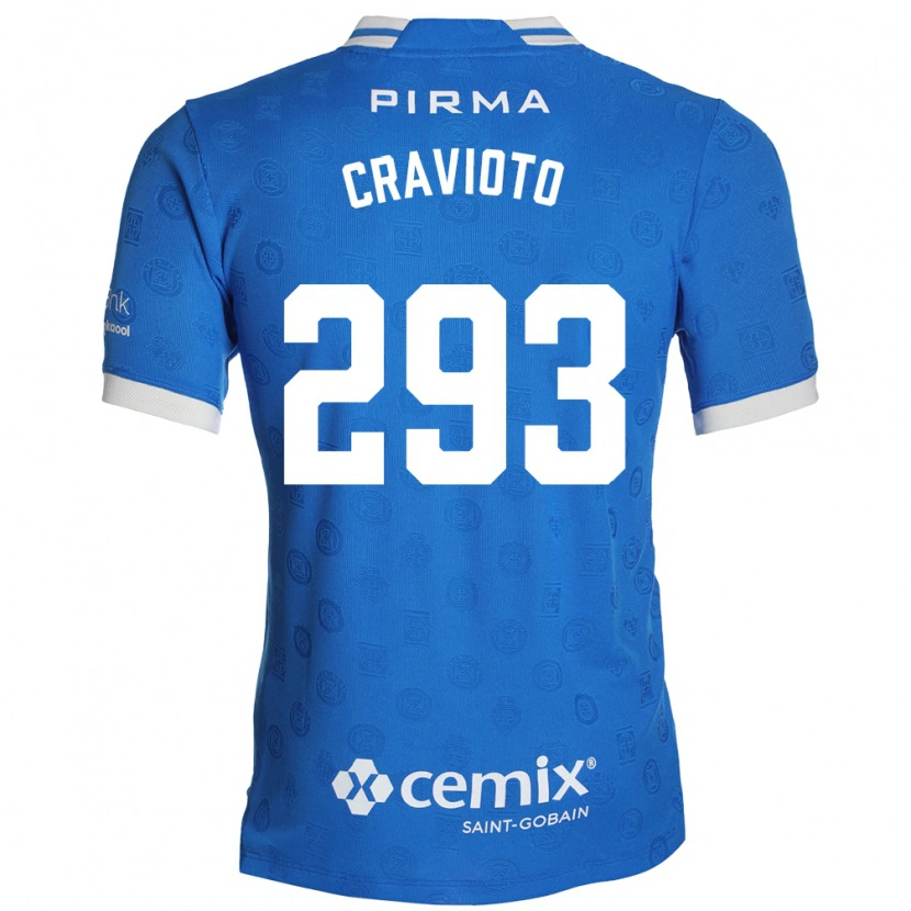 Danxen Damen Aldo Cravioto #293 Blau Weiß Rot Heimtrikot Trikot 2026/27 T-Shirt