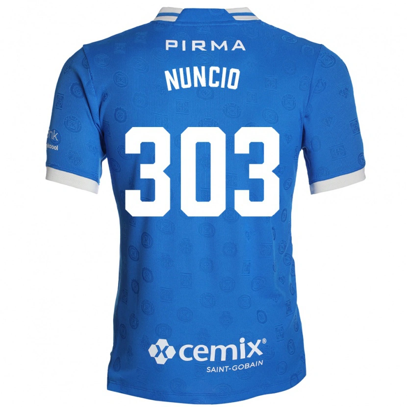 Danxen Damen Carlos Nuncio #303 Blau Weiß Rot Heimtrikot Trikot 2026/27 T-Shirt