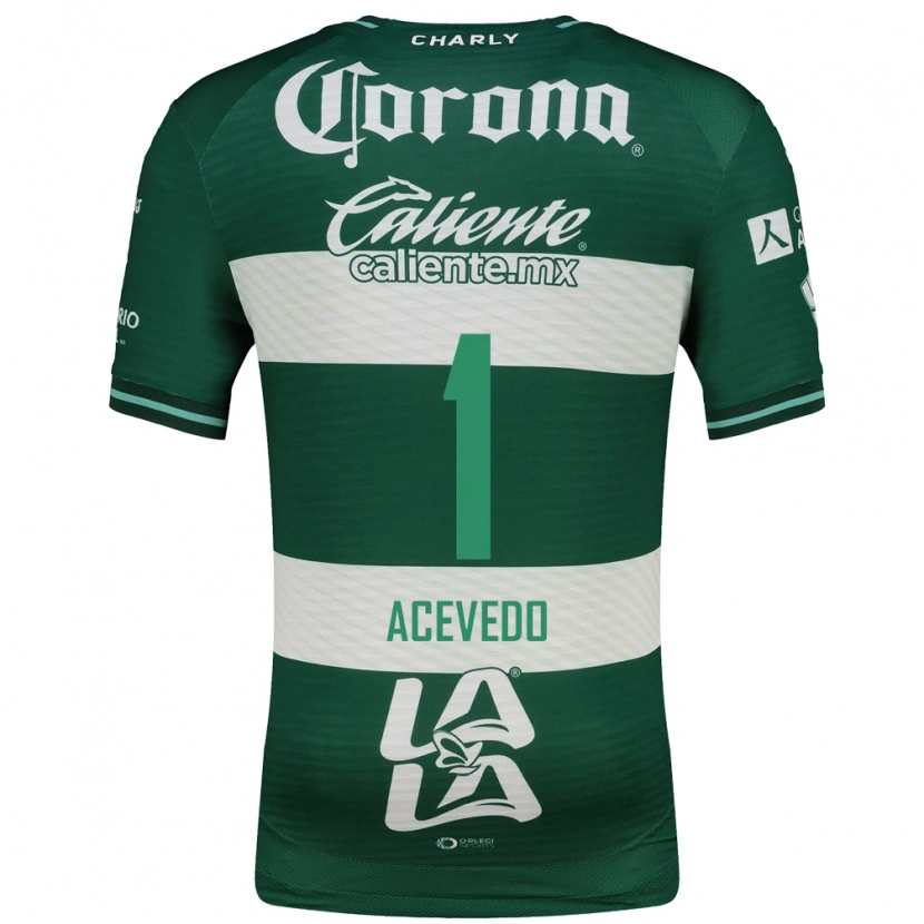 Danxen Damen Carlos Acevedo #1 Grün Weiß Heimtrikot Trikot 2026/27 T-Shirt