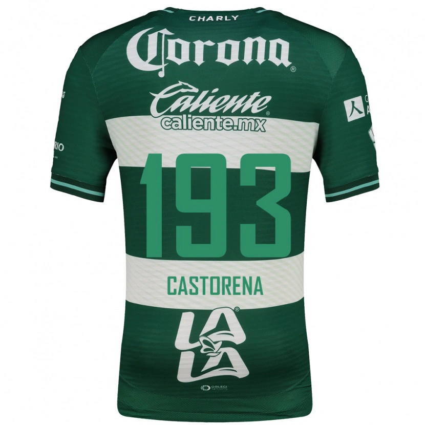 Danxen Damen Damián Castorena #193 Grün Weiß Heimtrikot Trikot 2026/27 T-Shirt