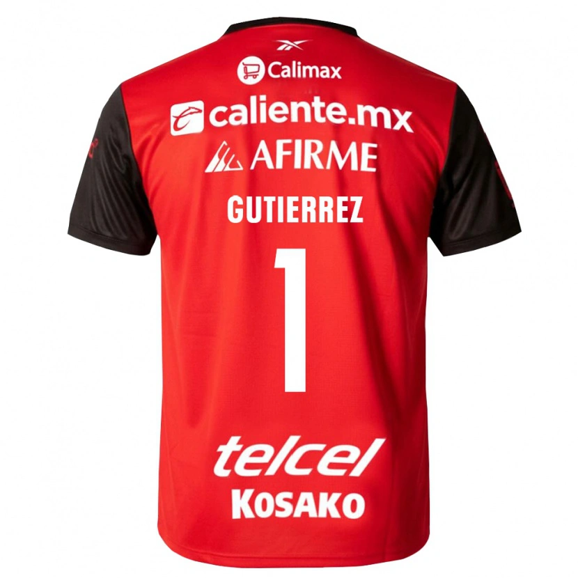 Danxen Damen Alejandra Gutierrez #1 Schwarz Rot Heimtrikot Trikot 2026/27 T-Shirt