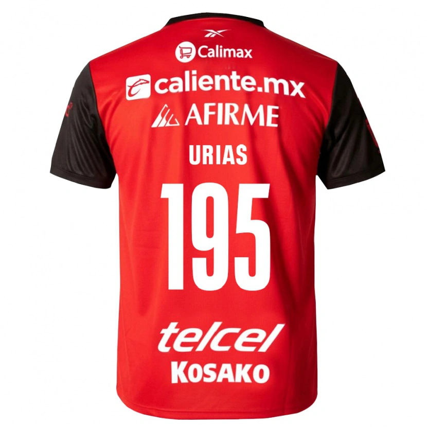 Danxen Damen Héctor Urías #195 Schwarz Rot Heimtrikot Trikot 2026/27 T-Shirt