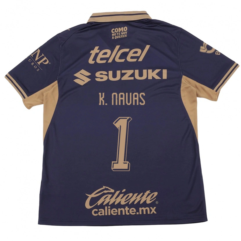 Danxen Damen Keylor Navas #1 Lila Braun Heimtrikot Trikot 2026/27 T-Shirt