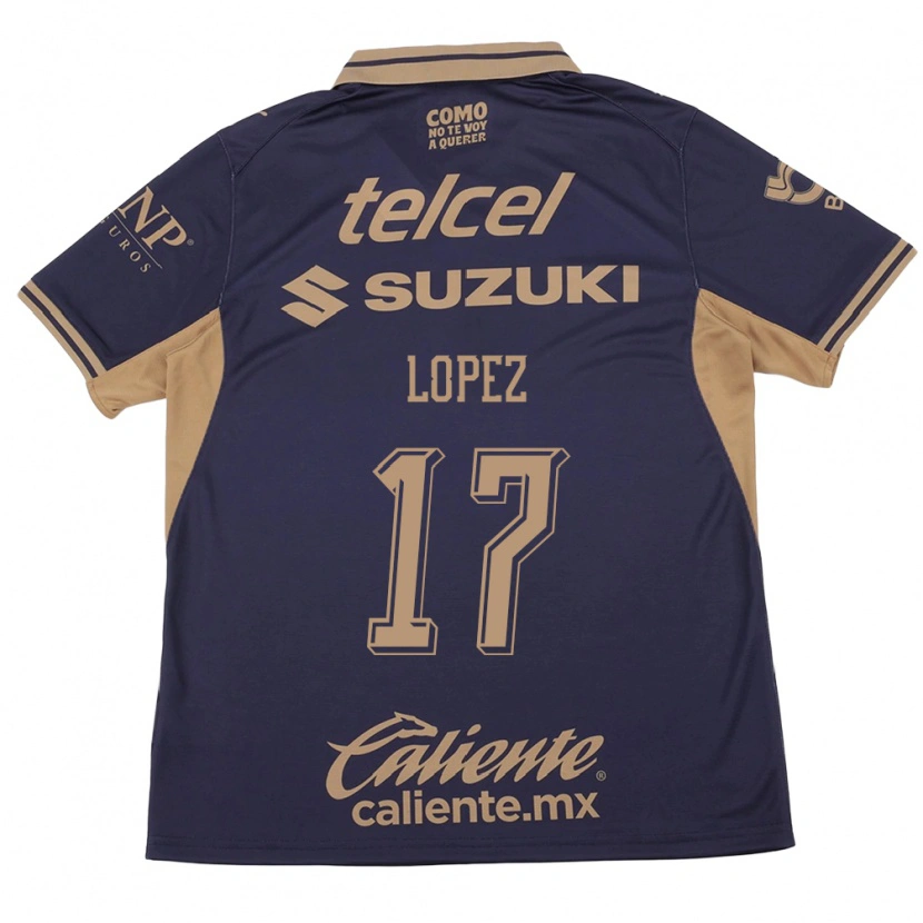 Danxen Damen Leonel Lopez #17 Lila Braun Heimtrikot Trikot 2026/27 T-Shirt