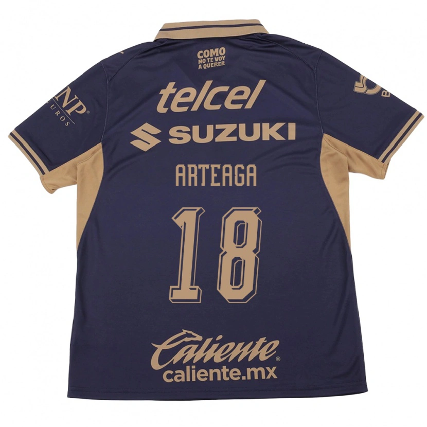 Danxen Damen Víctor Arteaga #18 Lila Braun Heimtrikot Trikot 2026/27 T-Shirt