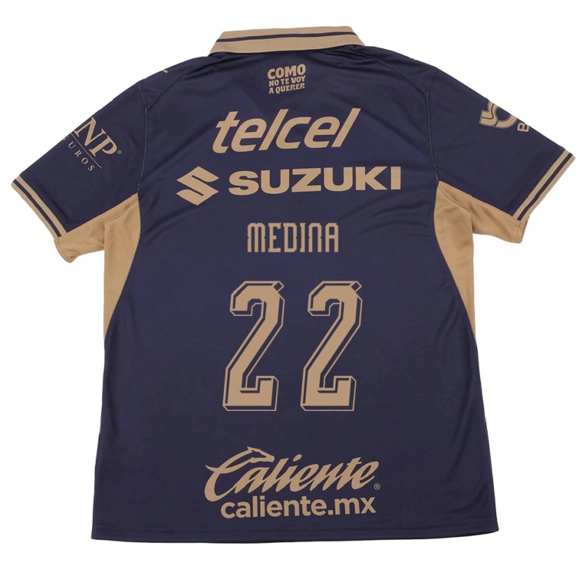 Danxen Damen Alan Medina #22 Lila Braun Heimtrikot Trikot 2026/27 T-Shirt