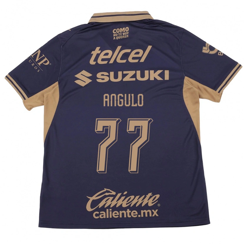 Danxen Damen Álvaro Angulo #77 Lila Braun Heimtrikot Trikot 2026/27 T-Shirt