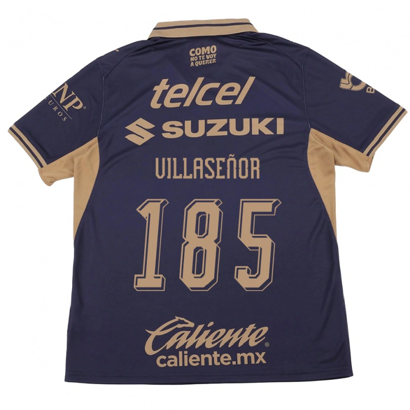 Danxen Damen Emiliano Villaseñor #185 Lila Braun Heimtrikot Trikot 2026/27 T-Shirt