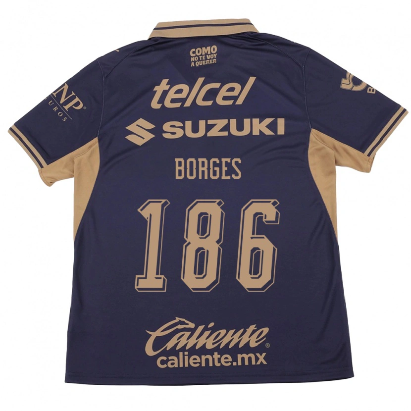 Danxen Damen Kevin Borges #186 Lila Braun Heimtrikot Trikot 2026/27 T-Shirt