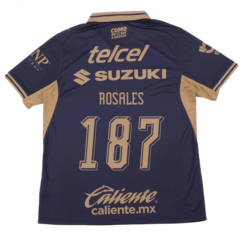 Danxen Damen Alonso Rosales #187 Lila Braun Heimtrikot Trikot 2026/27 T-Shirt