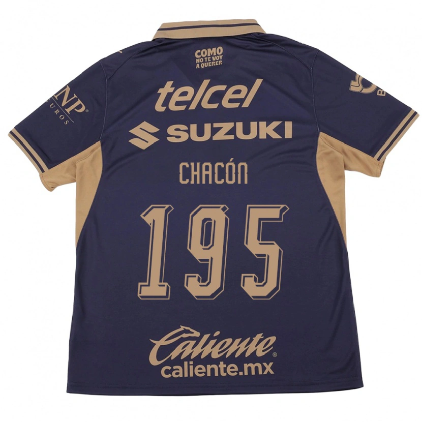 Danxen Damen Eduardo Chacón #195 Lila Braun Heimtrikot Trikot 2026/27 T-Shirt