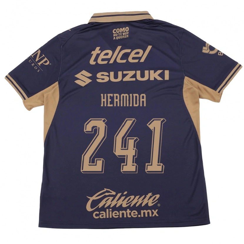 Danxen Damen Emiliano Hermida #241 Lila Braun Heimtrikot Trikot 2026/27 T-Shirt