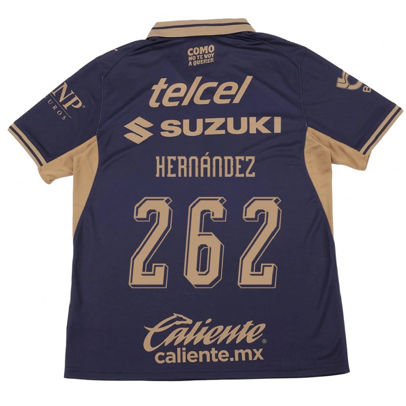 Danxen Damen Roberto Hernández #262 Lila Braun Heimtrikot Trikot 2026/27 T-Shirt