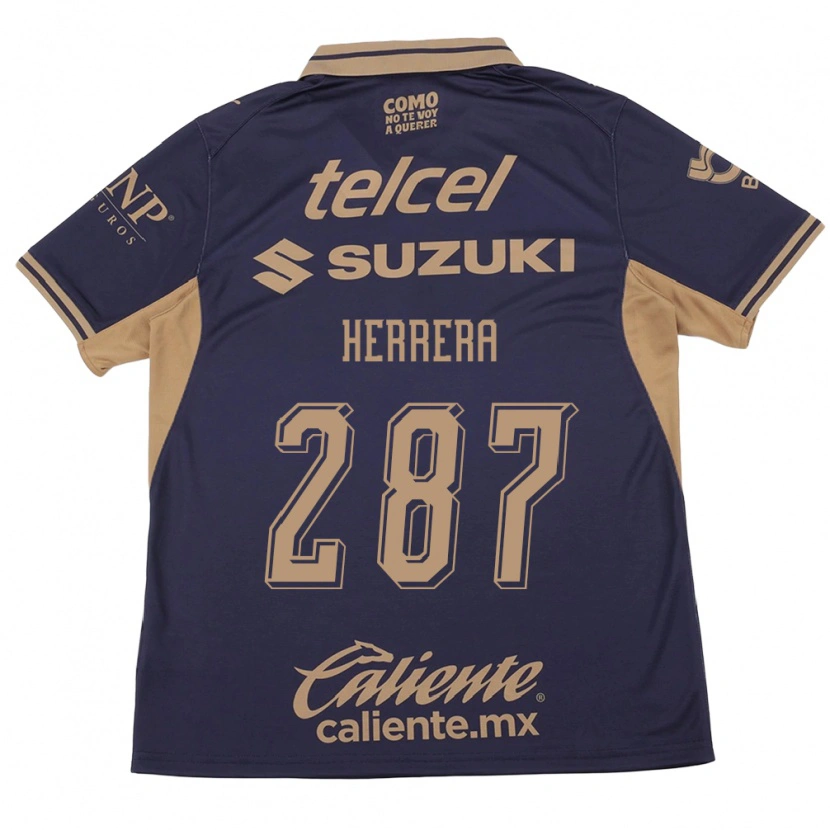 Danxen Damen Sebastián Herrera #287 Lila Braun Heimtrikot Trikot 2026/27 T-Shirt