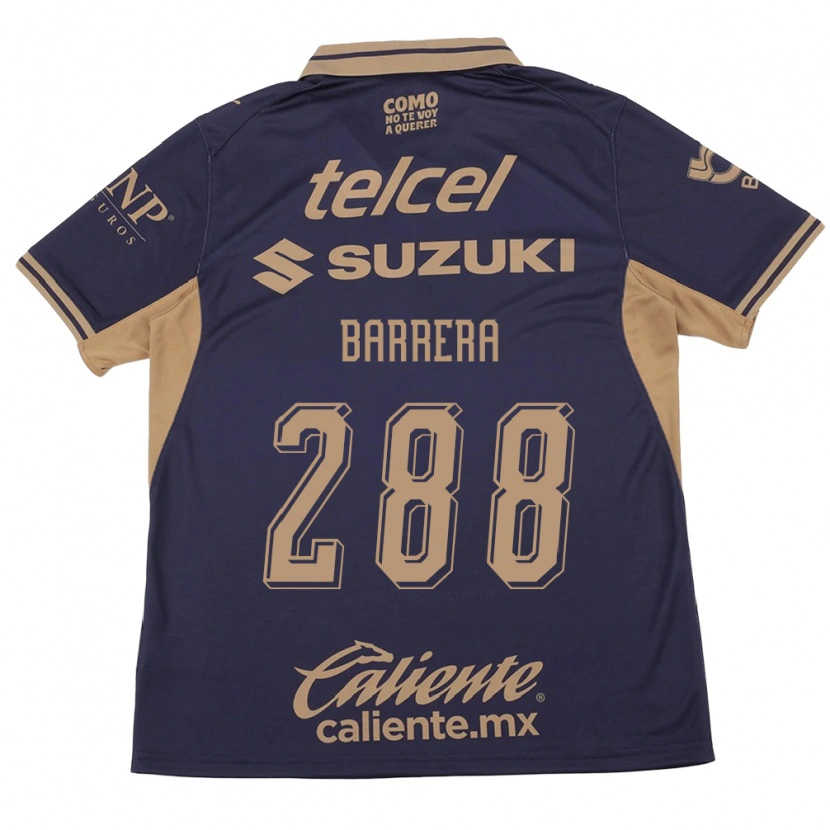 Danxen Damen Diego Barrera #288 Lila Braun Heimtrikot Trikot 2026/27 T-Shirt