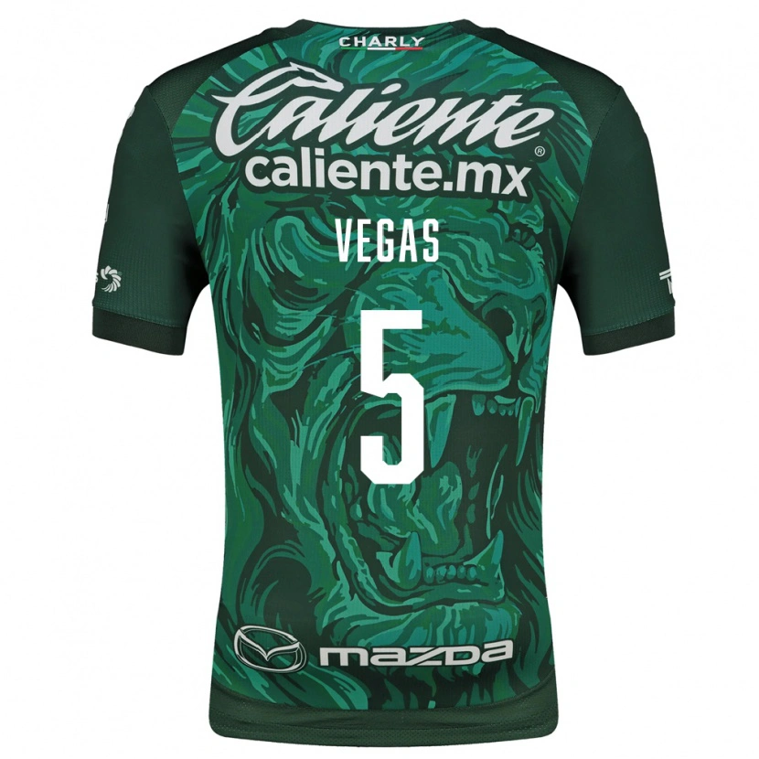 Danxen Damen Sebastián Vegas #5 Grün Schwarz Heimtrikot Trikot 2026/27 T-Shirt