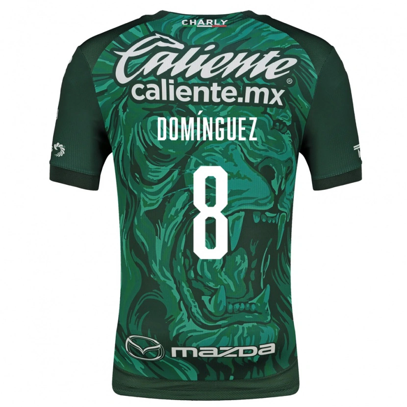 Danxen Damen Juan Domínguez #8 Grün Schwarz Heimtrikot Trikot 2026/27 T-Shirt