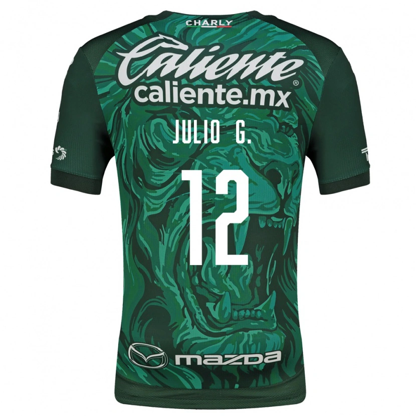 Danxen Damen Julio González #12 Grün Schwarz Heimtrikot Trikot 2026/27 T-Shirt