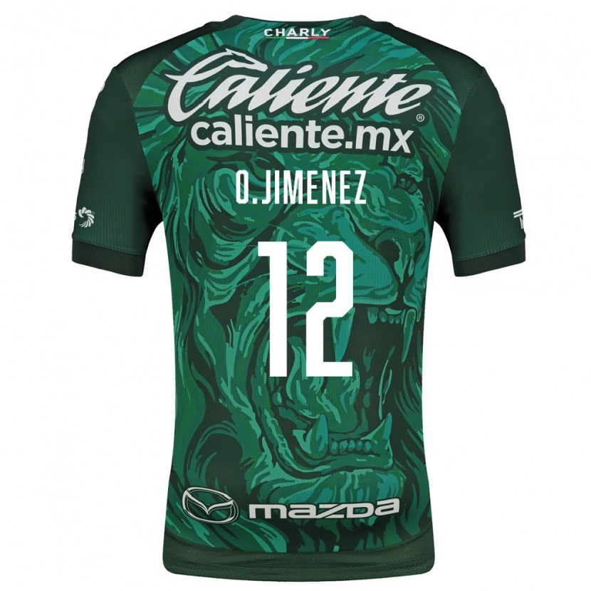 Danxen Damen Oscar Jimenez #12 Grün Schwarz Heimtrikot Trikot 2026/27 T-Shirt