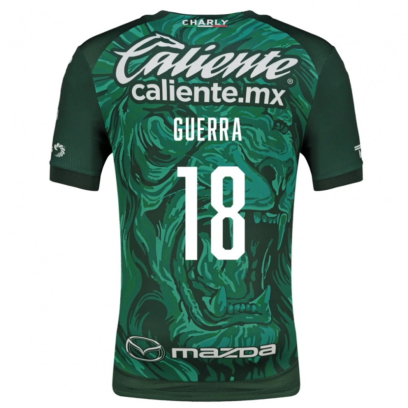Danxen Damen Edgar Guerra #18 Grün Schwarz Heimtrikot Trikot 2026/27 T-Shirt