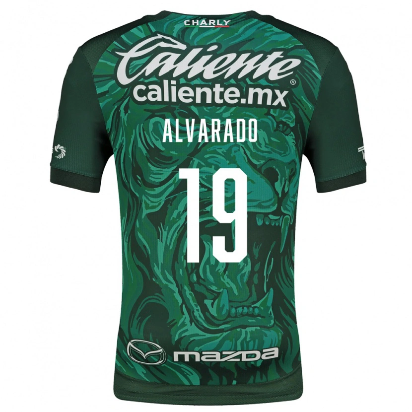 Danxen Damen Alfonso Alvarado #19 Grün Schwarz Heimtrikot Trikot 2026/27 T-Shirt