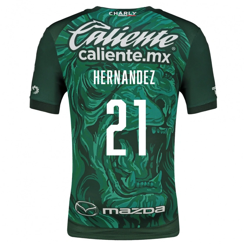 Danxen Damen Alexa Hernández #21 Grün Schwarz Heimtrikot Trikot 2026/27 T-Shirt