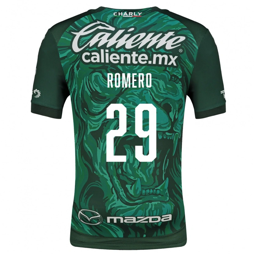 Danxen Damen Lucas Romero #29 Grün Schwarz Heimtrikot Trikot 2026/27 T-Shirt