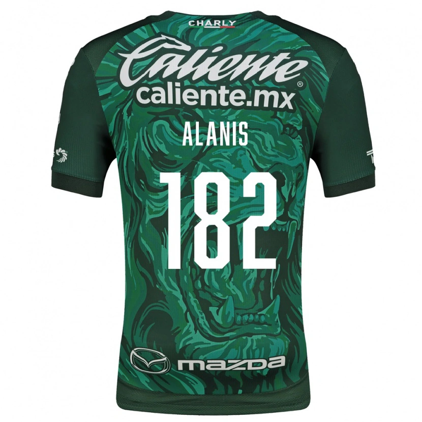Danxen Damen Alejandro Alanís #182 Grün Schwarz Heimtrikot Trikot 2026/27 T-Shirt