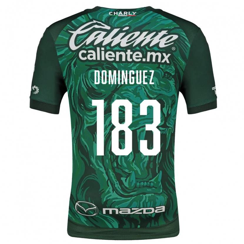 Danxen Damen Jesús Domínguez #183 Grün Schwarz Heimtrikot Trikot 2026/27 T-Shirt