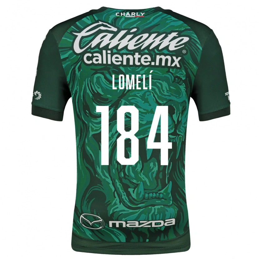 Danxen Damen Diego Lomelí #184 Grün Schwarz Heimtrikot Trikot 2026/27 T-Shirt