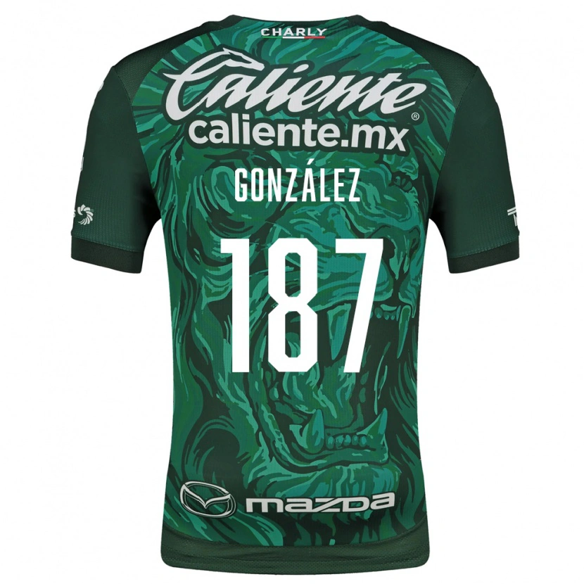 Danxen Damen Milán González #187 Grün Schwarz Heimtrikot Trikot 2026/27 T-Shirt
